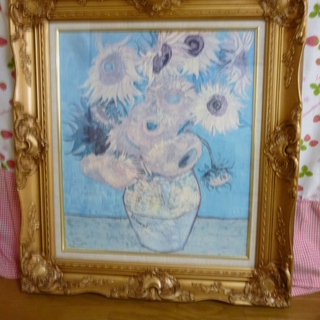 絵画（花）差し上げます。取りに来られる方限定