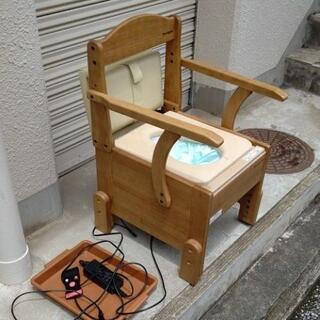 ポータブルトイレ ラップポン・プリオ 中古