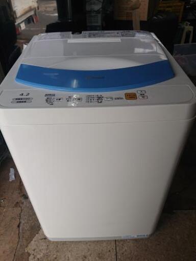 national 全自動洗濯機 4.2kg 2007年製 NA-F42M8