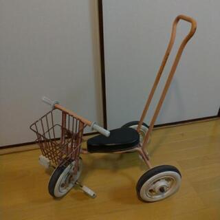 子供用三輪車　3輪自転車　バギー手押し車　乳幼児用の画像