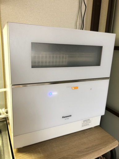 Panasonic 家庭用食器洗い乾燥機 （5人用) NP-TZ100-W ホワイト