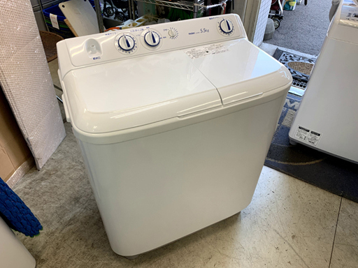 2槽式洗濯機 5.5kg 2014年製 ハイアール JW-W55E Haier ホワイト 南12条店