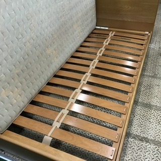 【愛品館八千代店】カリモク　karimoku　シングルベッド　ヒュルスタ【愛八BD】の画像