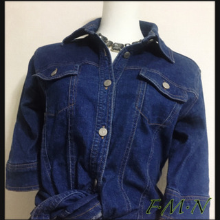 ご購入者様決定[F·M·N]デニムジャケット シンプル 美ライン...