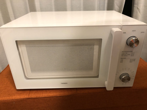 電子レンジ TWINBIRD DR-LD20W