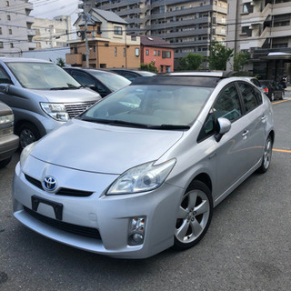プリウス30 サンルーフ　車検満タンの画像