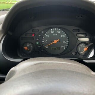 総額6.9万円★レトロおしゃれ★車検1年付★平成12年式 三菱 ミニカタウンビー(H42A) 9.9万キロ 車検令和3年7月 パールの画像