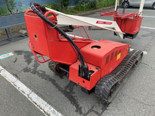 共立　高所作業車　ＫＣＧ３５０ＳＨ　３．５ｍ　動作良好！農作業・果樹・園芸・電気工事・塗装工事　山形より　
