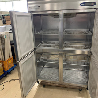 ホシザ ４面 業務用冷凍庫　ＨＦ-１２０ＬＺＴ３　２０１６年製　とっても綺麗、程度抜群！現行機HF-120LAT3と同等 三相200V W1200 D650の画像