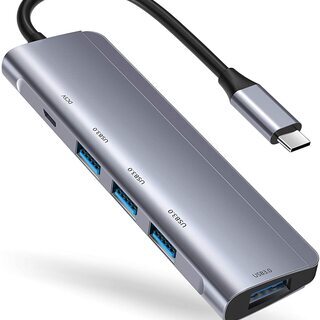 【新品・未使用】USB Type C ハブ 5 in 1