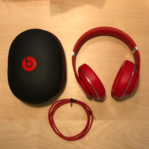 【決定しました】beats studio v2 ヘッドフォン RED