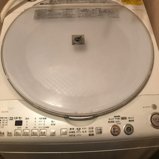 （ジャンク品）SHARP イオンコート洗濯、風乾燥機ES-TX70