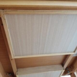 **値下げ 11000→9000　ダイニングテーブルセｯト　肘つき椅子付きの画像