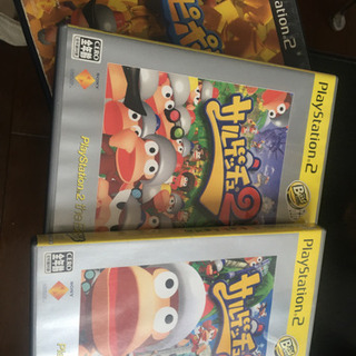 PS2本体、ソフトのセット