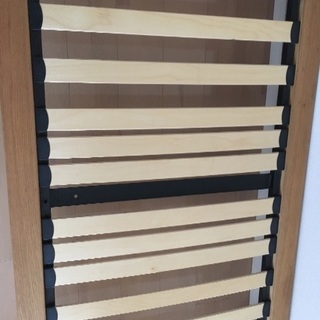 【美品】無印 ベッドフレーム スモールサイズの画像