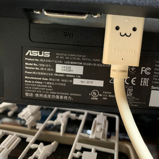 asus 曲面ゲーミングモニター　144hz 中古の画像