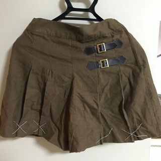 新品　ミニスカート　navy natural