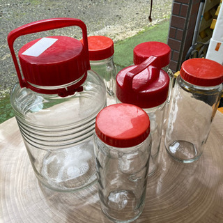 果実酒瓶、果実酒ボトルまとめていかがですかの画像