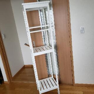 【本日引き取り限定】IKEA ラック　ホワイト　ヘムネスの画像