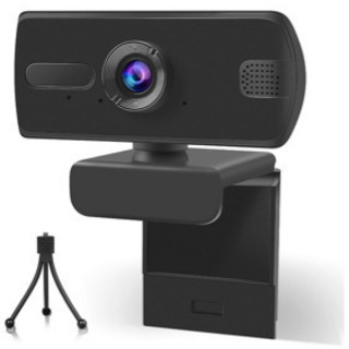 マイク付きUSBウェブカメラ、コンピュータ用1080P HDビデ...