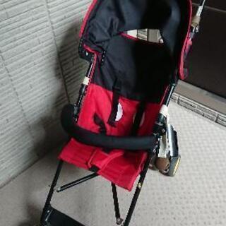 【取引中】B型 ベビーカー ミッキー柄 限定品 中古 