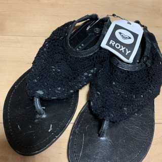 ロキシー　ROXY サンダル　ブラック　海外購入品