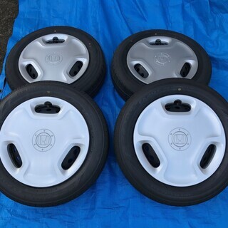 ホンダ　N-ONE 純正スチール　155/65R14 ８分山 4...