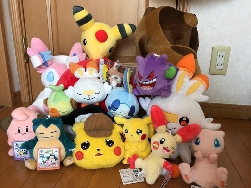 【決まりました！】ポケットモンスター　ポケモン　ぬいぐるみセット