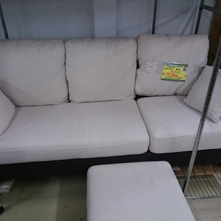 （お買い上げありがとうございます）関家具　3人掛けソファー　高く...