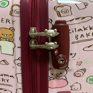 【送料無料】スーツケース 中型 Mサイズ Rilakkuma リラックマの画像