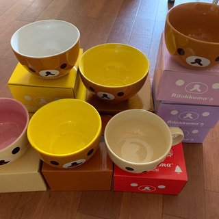 【受付終了】ローソンリラックマ食器　※取りに来て下さる方限定