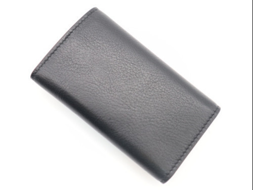 《BALENCIAGA/ロゴマーク 6連キーケース》Aランク 極美品 ブラック