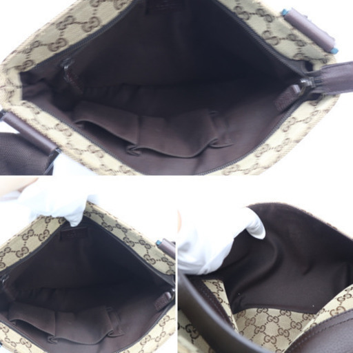 《GUCCI/GGキャンバス ショルダーバッグ》ABランク 256100 美品