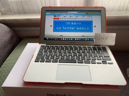 【充放電回数少】APPLE MacBook Air MD224J/A