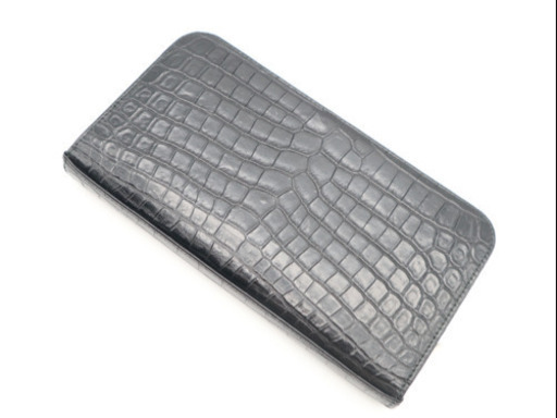 《SAINT LAURENT/ラウンドファスナー長財布》ABランク 箱 袋 美品