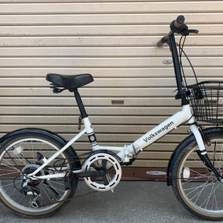 フォルクスワーゲン 20インチ 折りたたみ自転車 2017年モデル 中古美品
