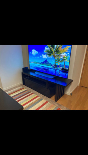 【値引しました‼︎】IDC OTSUKA///テレビボード　ラティス　オーク材ダークブラウン色
