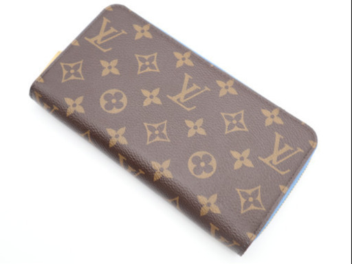 《LOUIS VUITTON/モノグラム ジッピー ウォレット》ABランク 美品