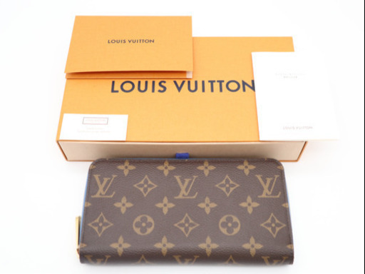 《LOUIS VUITTON/モノグラム ジッピー ウォレット》ABランク 美品
