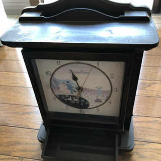 お値下げしました！　アンティーク調　キーボックス　時計の画像