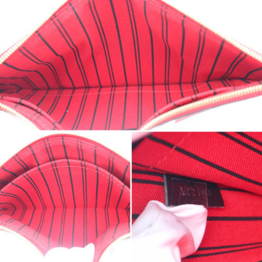 《LOUIS VUITTON/ネヴァーフルMM ワールドツアー ポーチ》Sランク