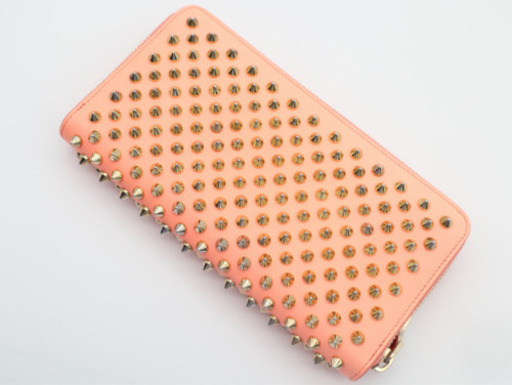 《Christian Louboutin/スパイクスタッズ長財布》Aランク 美品