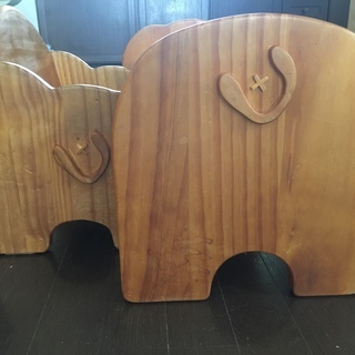 【取引完了】WOODY PUDDY　ウッディプッディ　デスク＆チェア　子供家具　お絵かきに♪の画像