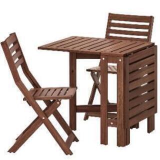 IKEA エップラロー ガーデンテーブルセット