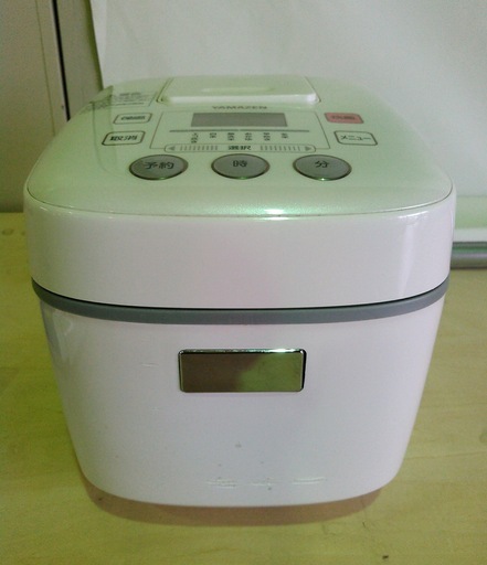 安心の一年保証！　山善/ヤマゼン 　マイコン　炊飯器 　3合　  YJC-300　2019年製　　No.1220040922　ガーランド草加