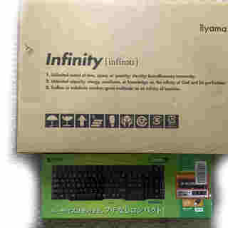 iiyama STYLE Infinity PC- Stl-17FH052-i7-FE（状態：悪い） とSKB-L1UBK（状態：良い）の画像