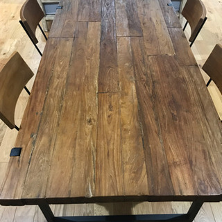 ダイニングテーブル4人掛けセット最終値下げ