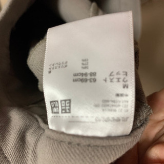ユニクロ　パンツSサイズ　未使用の画像
