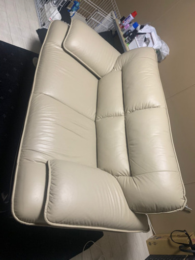 ニトリ の2人掛けソファー