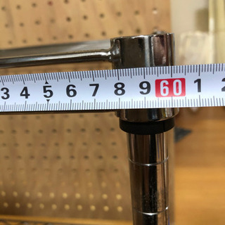 スチールラック2段の画像